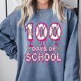 100 Days Of School Baseball Ice Cream Drip 100th Day Boys Comfort Colors Sweatshirt Denim 100 Days Of School Baseball Ice Cream Drip 100th Day Boys Comfort Colors Sweatshirt Denim