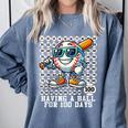 100 Days Of School Boys Baseball 100th Day Of School Kids Comfort Colors Sweatshirt Denim 100 Days Of School Boys Baseball 100th Day Of School Kids Comfort Colors Sweatshirt Denim