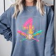 4th Birthday Baseball Bat Ice-Cream Drip 4yrs Old Boys Girls Comfort Colors Sweatshirt Denim 4th Birthday Baseball Bat Ice-Cream Drip 4yrs Old Boys Girls Comfort Colors Sweatshirt Denim
