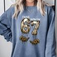 I Was 6 Now I'm 7 Baseball 6 7 Birthday Boys Girls Comfort Colors Sweatshirt Denim I Was 6 Now I'm 7 Baseball 6 7 Birthday Boys Girls Comfort Colors Sweatshirt Denim