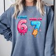 I Was 6 Now I'm 7 Birthday Baseball Drip For Boys Kid Comfort Colors Sweatshirt Denim I Was 6 Now I'm 7 Birthday Baseball Drip For Boys Kid Comfort Colors Sweatshirt Denim