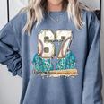 67 Baseball Drip Boys Youth Kids 6-7 Ice Cream Dripping 6 7 Comfort Colors Sweatshirt Denim 67 Baseball Drip Boys Youth Kids 6-7 Ice Cream Dripping 6 7 Comfort Colors Sweatshirt Denim