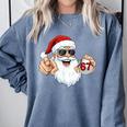 67 Baseball Santa Six Seven Meme Christmas Men Women Kids Comfort Colors Sweatshirt Denim 67 Baseball Santa Six Seven Meme Christmas Men Women Kids Comfort Colors Sweatshirt Denim
