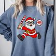 67 Baseball Santa Six Seven Meme Christmas Sport Men Boy Kid Comfort Colors Sweatshirt Denim