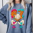 67 Ice Cream Drip Baseball Number 67 Player 67th Birthday Premium Tri-Blend Comfort Colors Sweatshirt Denim 67 Ice Cream Drip Baseball Number 67 Player 67th Birthday Premium Tri-Blend Comfort Colors Sweatshirt Denim