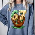 67 Ice Cream Drip Six Seven Baseball Comfort Colors Sweatshirt Denim 67 Ice Cream Drip Six Seven Baseball Comfort Colors Sweatshirt Denim