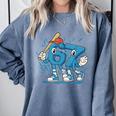 67 Six Seven 6-7 Italian Brainrot Kids Baseball Comfort Colors Sweatshirt Denim 67 Six Seven 6-7 Italian Brainrot Kids Baseball Comfort Colors Sweatshirt Denim