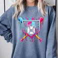 8th Birthday Boys Baseball Ice Cream Drip Boys Baseball Comfort Colors Sweatshirt Denim 8th Birthday Boys Baseball Ice Cream Drip Boys Baseball Comfort Colors Sweatshirt Denim