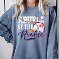 Abuela Rookie Of Year 1st Birthday Baseball Theme Matching Comfort Colors Sweatshirt Denim Abuela Rookie Of Year 1st Birthday Baseball Theme Matching Comfort Colors Sweatshirt Denim