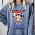 Always Your Biggest Fan Baseball Mom Comfort Colors Sweatshirt Denim Always Your Biggest Fan Baseball Mom Comfort Colors Sweatshirt Denim