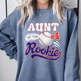 Aunt Rookie Of Year 1st Birthday Baseball Theme Matching Comfort Colors Sweatshirt Denim Aunt Rookie Of Year 1st Birthday Baseball Theme Matching Comfort Colors Sweatshirt Denim