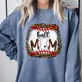 Ball Mom Leopard Ball Mom Baseball Mom Comfort Colors Sweatshirt Denim Ball Mom Leopard Ball Mom Baseball Mom Comfort Colors Sweatshirt Denim