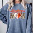 Baller Mom Leopard Basketball Baseball Mom Comfort Colors Sweatshirt Denim Baller Mom Leopard Basketball Baseball Mom Comfort Colors Sweatshirt Denim
