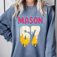 Baseball 6 7 Ice Cream Drip Number 67 Six Seven Meme Comfort Colors Sweatshirt Denim Baseball 6 7 Ice Cream Drip Number 67 Six Seven Meme Comfort Colors Sweatshirt Denim