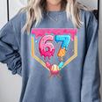 Baseball 67 Six Seven Meme Drip 6 7 Boys Girl Kids Comfort Colors Sweatshirt Denim Baseball 67 Six Seven Meme Drip 6 7 Boys Girl Kids Comfort Colors Sweatshirt Denim