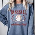 Baseball Athletic Social Club Baseball Mom Trendy Baseball Raglan Baseball Tee Comfort Colors Sweatshirt Denim