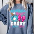 Baseball Or Bows Daddy Loves You Gender Reveal Family Comfort Colors Sweatshirt Denim Baseball Or Bows Daddy Loves You Gender Reveal Family Comfort Colors Sweatshirt Denim