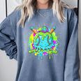 Baseball Drip For Boys Ice Cream Drip Youth Boys Baseball Comfort Colors Sweatshirt Denim Baseball Drip For Boys Ice Cream Drip Youth Boys Baseball Comfort Colors Sweatshirt Denim