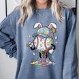 Baseball Drip Ice Cream Apparel Youth Boy Easter Day Comfort Colors Sweatshirt Denim Baseball Drip Ice Cream Apparel Youth Boy Easter Day Comfort Colors Sweatshirt Denim