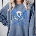 Baseball Drip Ice Cream Diabetes Awareness Ribbon Boys Girls Comfort Colors Sweatshirt Denim Baseball Drip Ice Cream Diabetes Awareness Ribbon Boys Girls Comfort Colors Sweatshirt Denim