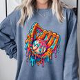 Baseball Drip Ice Cream Sprinkles Baseball Glove For Boys Comfort Colors Sweatshirt Denim Baseball Drip Ice Cream Sprinkles Baseball Glove For Boys Comfort Colors Sweatshirt Denim