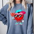 Baseball Drip Ice Cream Valentines Day Baseball Sport Boys Comfort Colors Sweatshirt Denim Baseball Drip Ice Cream Valentines Day Baseball Sport Boys Comfort Colors Sweatshirt Denim