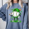 Baseball Drip Icecream Apparel Youth Boy St Patrick's Day Comfort Colors Sweatshirt Denim Baseball Drip Icecream Apparel Youth Boy St Patrick's Day Comfort Colors Sweatshirt Denim