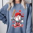 Baseball Drip Icecream Apparel Youth Boy Valentine Comfort Colors Sweatshirt Denim Baseball Drip Icecream Apparel Youth Boy Valentine Comfort Colors Sweatshirt Denim