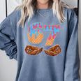 Baseball Drip Number 67 Player Six Seven Meme Comfort Colors Sweatshirt Denim