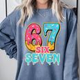 Baseball Drip Number 67 Player Trendy 6 7 Meme Comfort Colors Sweatshirt Denim Baseball Drip Number 67 Player Trendy 6 7 Meme Comfort Colors Sweatshirt Denim