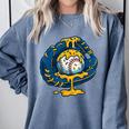 Baseball Drip Team For Boys Ice Cream Cool Comfort Colors Sweatshirt Denim
