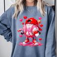 Baseball Drip Valentine Sports Vday Ice Cream Drip Heart Comfort Colors Sweatshirt Denim Baseball Drip Valentine Sports Vday Ice Cream Drip Heart Comfort Colors Sweatshirt Denim