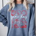 Baseball Game Day Coquette Game Day Baseball Comfort Colors Sweatshirt Denim Baseball Game Day Coquette Game Day Baseball Comfort Colors Sweatshirt Denim