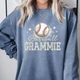 Baseball Grammie Sport Baseball Player Comfort Colors Sweatshirt Denim Baseball Grammie Sport Baseball Player Comfort Colors Sweatshirt Denim
