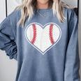 Baseball Heart Love Sport Valentines Day Men Women Boys Kids Comfort Colors Sweatshirt Denim Baseball Heart Love Sport Valentines Day Men Women Boys Kids Comfort Colors Sweatshirt Denim