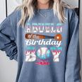 Baseball Ice Cream Drip Abuelo Of The Birthday Boy Comfort Colors Sweatshirt Denim Baseball Ice Cream Drip Abuelo Of The Birthday Boy Comfort Colors Sweatshirt Denim