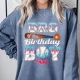 Baseball Ice Cream Drip Bro Of The Birthday Boy Comfort Colors Sweatshirt Denim Baseball Ice Cream Drip Bro Of The Birthday Boy Comfort Colors Sweatshirt Denim