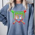 Baseball Ice Cream Drip Number 67 Player 6 7 Christmas Pjs Comfort Colors Sweatshirt Denim Baseball Ice Cream Drip Number 67 Player 6 7 Christmas Pjs Comfort Colors Sweatshirt Denim