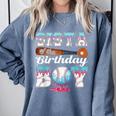 Baseball Ice Cream Drip Sista Of The Birthday Boy Comfort Colors Sweatshirt Denim Baseball Ice Cream Drip Sista Of The Birthday Boy Comfort Colors Sweatshirt Denim