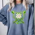 Baseball Icecream St Patrick's Day Lucky Charm Shamrock Drip Comfort Colors Sweatshirt Denim Baseball Icecream St Patrick's Day Lucky Charm Shamrock Drip Comfort Colors Sweatshirt Denim