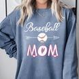 Baseball Mom Birthday Sport Baseball Sport Matching Family Comfort Colors Sweatshirt Denim Baseball Mom Birthday Sport Baseball Sport Matching Family Comfort Colors Sweatshirt Denim