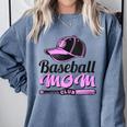 Baseball Mom Club Cool Comfort Colors Sweatshirt Denim