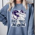 Baseball Mom Cute Design Sports & Softball Nostalgia Tee Raglan Baseball Tee Comfort Colors Sweatshirt Denim