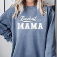 Baseball Mom Design Comfort Colors Sweatshirt Denim Baseball Mom Design Comfort Colors Sweatshirt Denim
