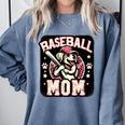 Baseball Mom Dog Mother's In My Baseball Mom Era Comfort Colors Sweatshirt Denim Baseball Mom Dog Mother's In My Baseball Mom Era Comfort Colors Sweatshirt Denim