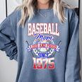 Baseball Mom Loud & Proud Since 1975 Comfort Colors Sweatshirt Denim Baseball Mom Loud & Proud Since 1975 Comfort Colors Sweatshirt Denim