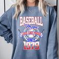 Baseball Mom Loud & Proud Since 1979 Premium Comfort Colors Sweatshirt Denim Baseball Mom Loud & Proud Since 1979 Premium Comfort Colors Sweatshirt Denim