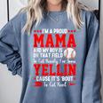 Baseball Mom Mama Baseball Lover Sport Mother's Day Comfort Colors Sweatshirt Denim Baseball Mom Mama Baseball Lover Sport Mother's Day Comfort Colors Sweatshirt Denim