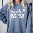 Baseball Mom Mother`s Day Comfort Colors Sweatshirt Denim Baseball Mom Mother`s Day Comfort Colors Sweatshirt Denim