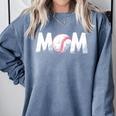 Baseball Mom Mother's Day Mama Sport Comfort Colors Sweatshirt Denim